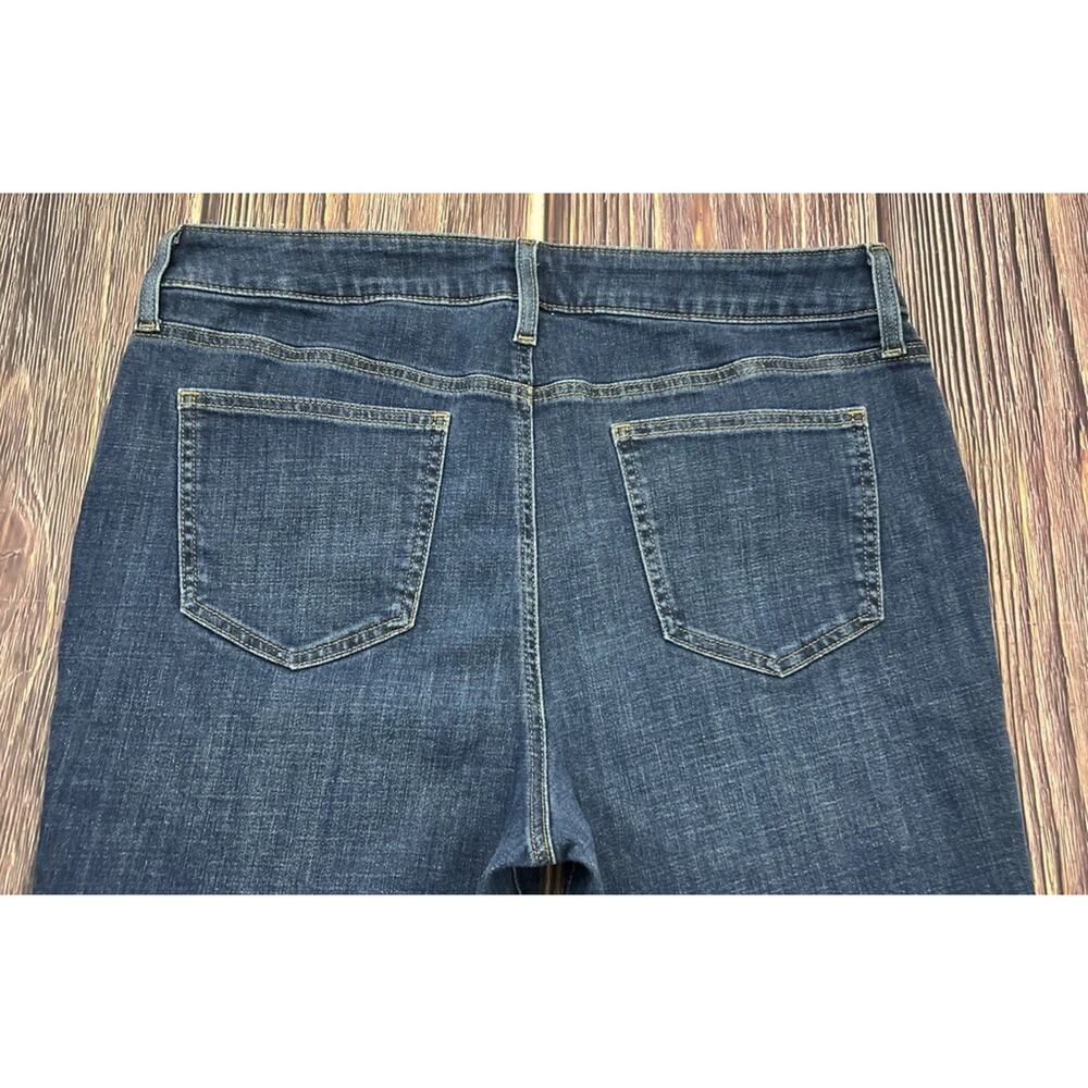 Chicos So Slimming Girlfriend Slim Leg Ankle Jeans Womens Size 12R Stretch